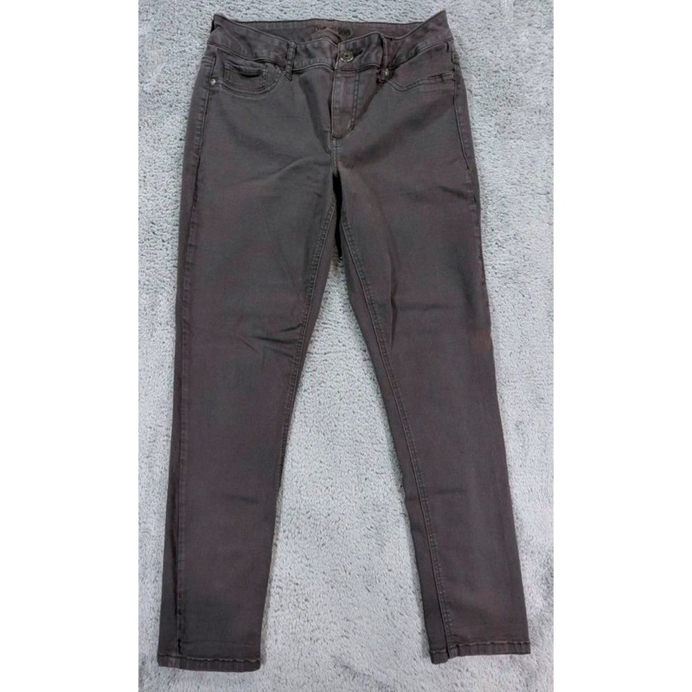 Maurices Skinny Jeans Women's Size M-S Medium Short Stretch Denim Black